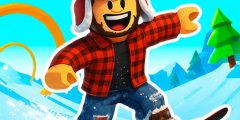 Snow Rider Obby Parkour