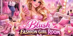 Blush Fashion Girl Room