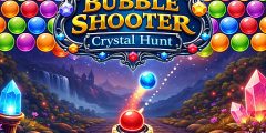 Bubble Shooter Crystal Hunt