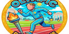 Olympic Runner Game